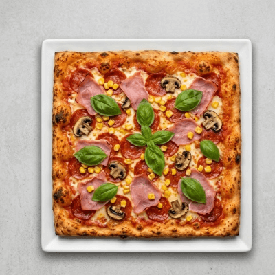 Ham & Pepperoni Pizza 