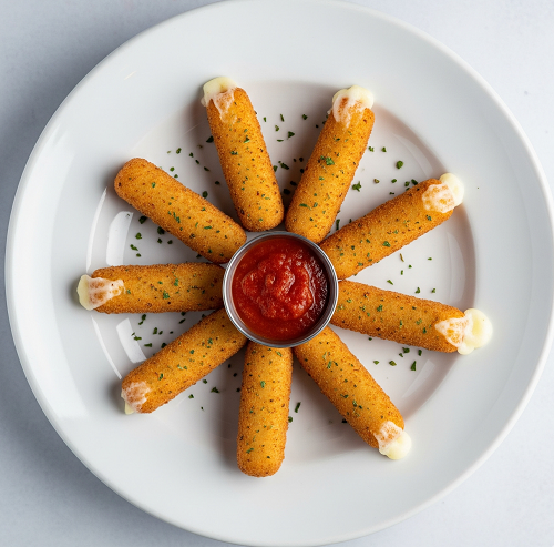 7 Pcs Mozzarella Sticks 
