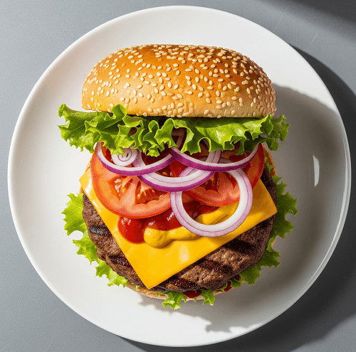 1/4 Lb Burger With Cheese 
