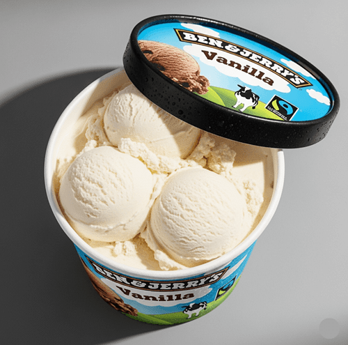 Ben & Jerry's Vanilla Ice Cream 