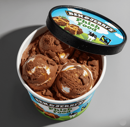 Ben & Jerry's Phish Food Ice Cream 