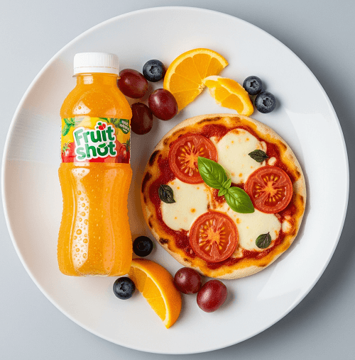 Kids 7" Margherita Pizza & Chips 